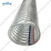 2 inch 3 inch fiber braid reinforced hose steel wire pvc hose