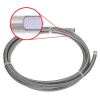 coil high pressure cheap high quality ss braided ptfe hose